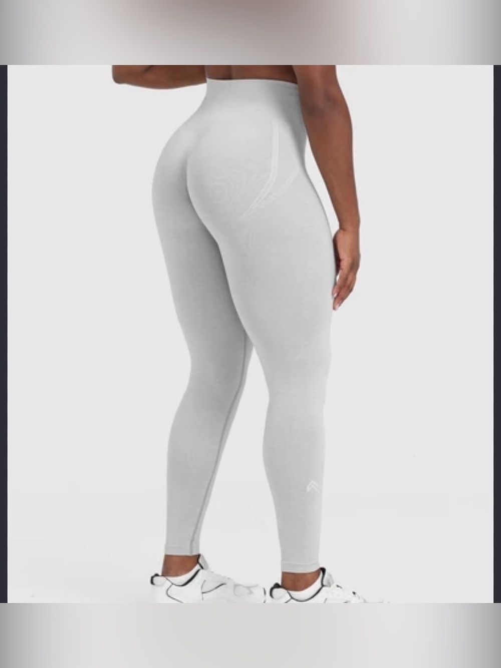 Oner Active LIGHT GRAY MARL EFFORTLESS SEAMLESS LEGGINGS SHORT